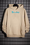 Uyguntarz Unisex Rick and Morty Baskılı Sweatshirt