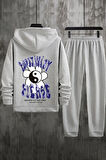 Uyguntarz Unisex Positivity Baskılı Eşofman Takımı