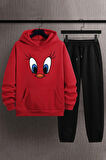 Uyguntarz Unisex Tweety Baskılı Eşofman Takımı