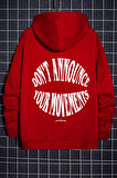 Uyguntarz Dont Hoodie Sweatshirt