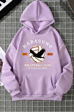 Unisex Karasuno Baskılı Sweatshirt
