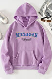 Unisex Michigan Tasarım Sweatshirt