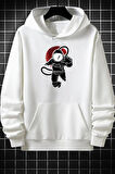 Uyguntarz Unisex Astronot Baskılı Sweatshirt