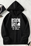 Uyguntarz Beyim Ne Derse O Olur Katlamalı Sweatshirt