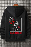 Uyguntarz Unisex Blesseb Baskılı Sweatshirt