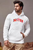 Uyguntarz Unisex Boston Baskılı Sweatshirt