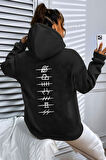 Uyguntarz Unisex Ninja Akatsuki Sırt Baskılı Sweatshirt