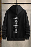 Uyguntarz Unisex Ninja Akatsuki Sırt Baskılı Sweatshirt