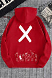 Uyguntarz Unisex Design X Baskılı Sweatshirt