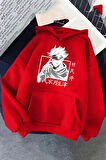 Uyguntarz Unisex Jujutsu Kaisen Baskılı Sweatshirt