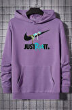Uyguntarz Unisex Just Baskılı Sweatshirt