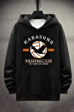 Uyguntarz Unisex Karasuno Baskılı Sweatshirt