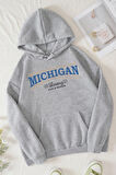 Uyguntarz Unisex Michigan Tasarım Sweatshirt