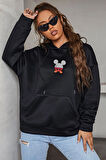 Uyguntarz Unisex Mause Sırt Baskılı Sweatshirt