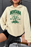 Uyguntarz Unisex Montana Baskılı Sweatshirt