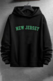 Uyguntarz Unisex New Jersey Baskılı Sweatshirt