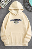 Uyguntarz Unisex Palm Springs Baskılı Sweatshirt