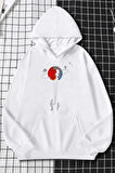 Uyguntarz Unisex Evren Temalı Baskılı Sweatshirt