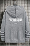 Uyguntarz Unisex Represent Sırt Baskılı Sweatshirt