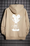 Uyguntarz Unisex Usual Suspect Sırt Baskılı Sweatshirt