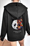 Uyguntarz Unisex Panda Sırt Baskılı Sweatshirt