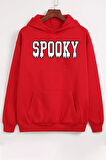 Uyguntarz Unisex Spooky Baskılı Sweatshirt