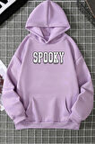 Uyguntarz Unisex Spooky Baskılı Sweatshirt