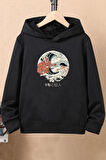 Uyguntarz Unisex Kanagawa Oki Nami Ura Baskılı Sweatshirt