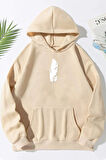 Uyguntarz Unisex Tüy Baskılı Sweatshirt