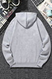 Uyguntarz Unisex Blue Butterfly Baskılı Sweatshirt