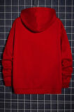 Uyguntarz Erkek Aleman Rapero Baskılı Oversize Sweatshirt
