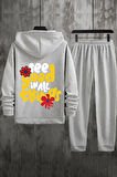 Uyguntarz Unisex Good things Baskılı Eşofman Takımı
