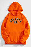 Unisex Atlanta Baskılı Sweatshirt