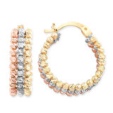 14 Ayar 2 Cm Dorika Halka Küpe