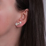 Altın Kartanesi Kıkırdak Küpe