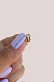 Gold 6 mm Mini Halka Piercing Forward Helix Tragus Piercing Daith Helix
