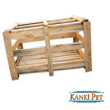 Kanki Pet 100 Cm Düz Akvaryum ve Sehpası takım Beyaz