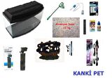 Kanki Pet 100 Cm Akvaryum Bombeli Hazır komple set KP100SBSet01