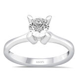 G Renk 0.60 Karat Pırlanta Tektaş Yüzük - HRD Sertifikalı