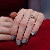 E Renk 0.30 Karat Pırlanta Tektaş Yüzük - HRD Sertifikalı