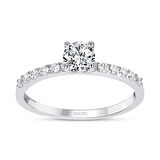 0.59 Karat  Özel Tasarım Tektaş Yüzük