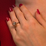 Toplam 1,14 Karat Pırlanta Tektaş Yüzük - HRD Sertifikalı