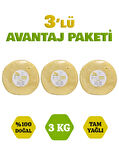 3 Adet 1 Kg Muhlamalık Kolot Peyniri 3’lü Avantaj Paketi 3 KG
