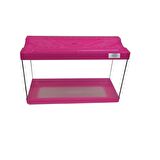 Kanki Pet KP5018 Renkli Kapak Akvaryum Pembe 50 CM