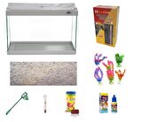 Kanki Pet KP5018 Ekonomik Hazır Set Beyaz 50 CM