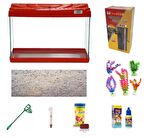 Kanki Pet KP5018 Ekonomik Hazır Set Kırmızı 50 CM