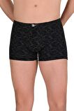 Berrak Erkek Desenli Modal Boxer 6'Lı Paket - 4497