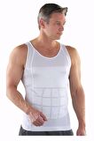 Form Angel Erkek Beden İnceltici Slim Fit Korse Atlet 2 Adet - 6012 