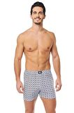  Tutku Erkek Desenli Penye Erkek Boxer 0116 - 3 Adet