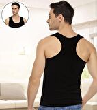 Tutku Elit Erkek Likralı Spor Askılı Atlet 1304 - 3 Adet